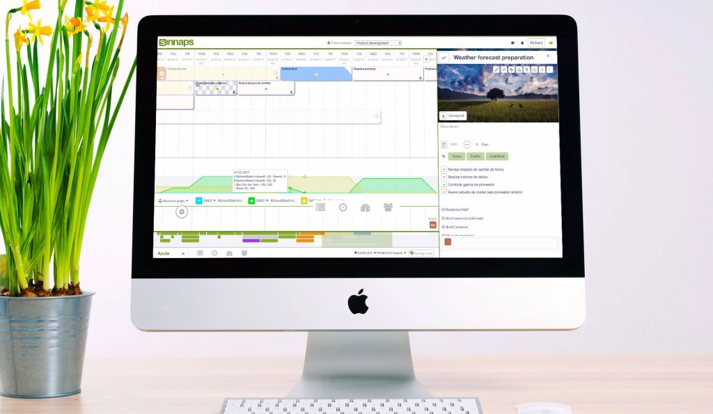 sinnaps planificador online