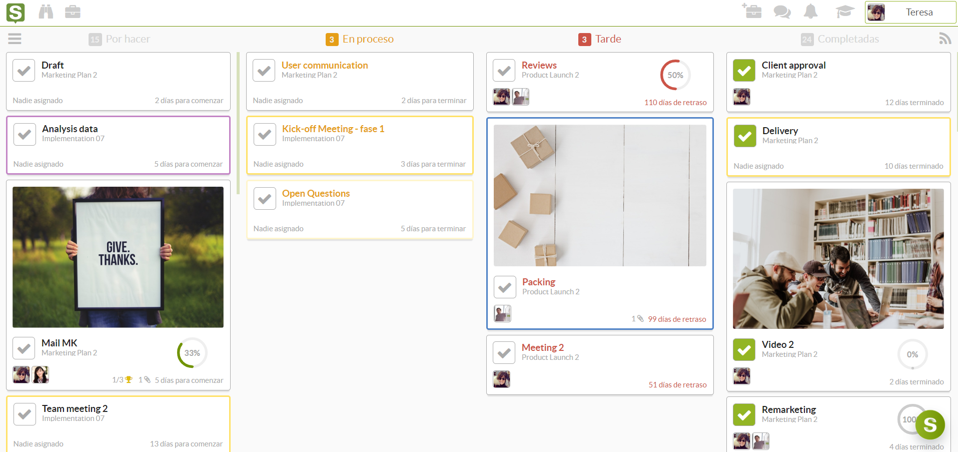 kanban dashboard