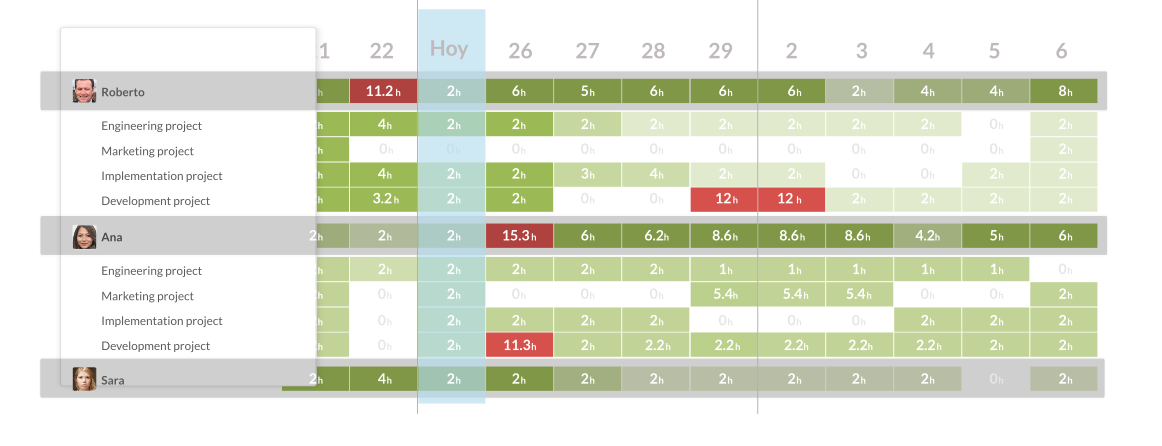 Gantt Chart Resource Allocation